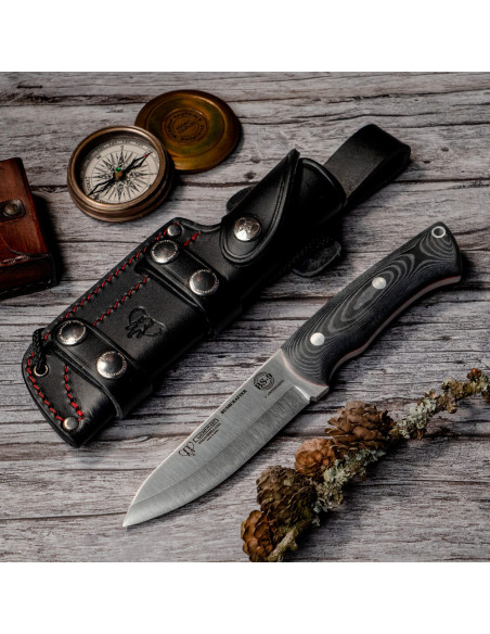 Coltello Bushcrafter con manico in...