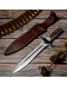 Coltello da caccia Cudeman, corno di cervo