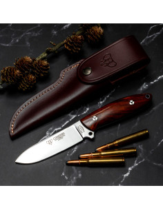 Coltello da caccia Corbett, manico in cocobolo