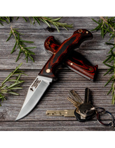 Coltello Cudeman resistenza rossa 18,5 cm.