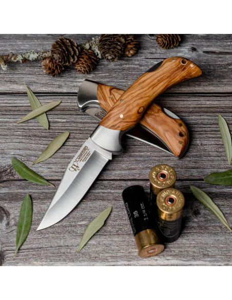 Coltello da caccia con manico in...