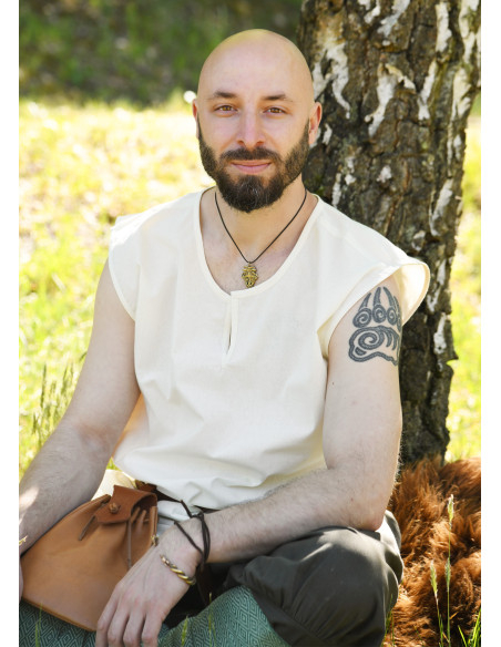 Túnica medieval senza maniche modello...