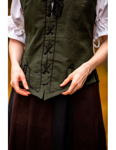 Gilet medievale donna modello Selma,...