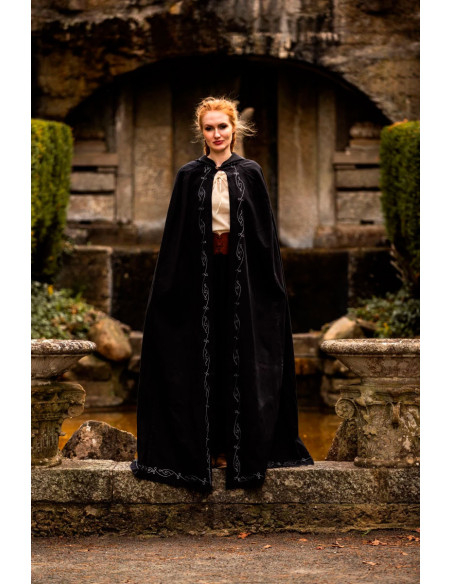 Mantello medievale Erna in cotone con...