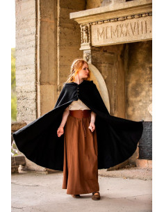 Mantella medievale corta da donna, modello Heidi, colore...