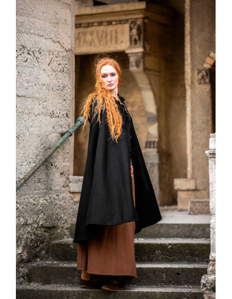 Mantella medievale corta per signora,...