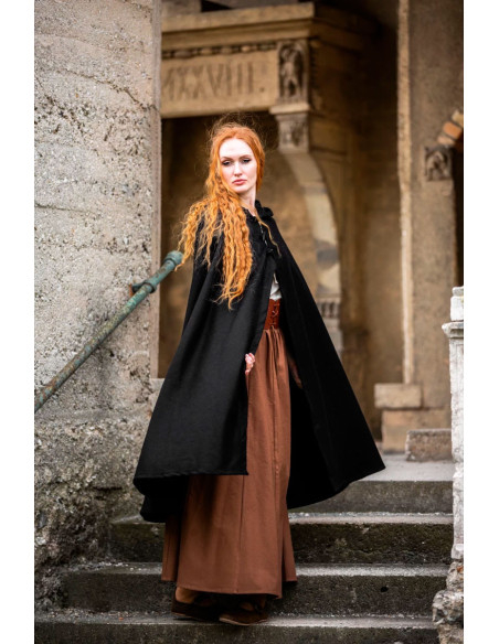 Mantella medievale corta per signora,...