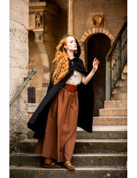 Mantella medievale corta per signora,...