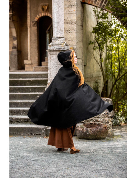 Mantella medievale corta per signora,...