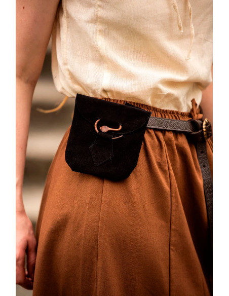 Borsa medievale con fibbia serpente...