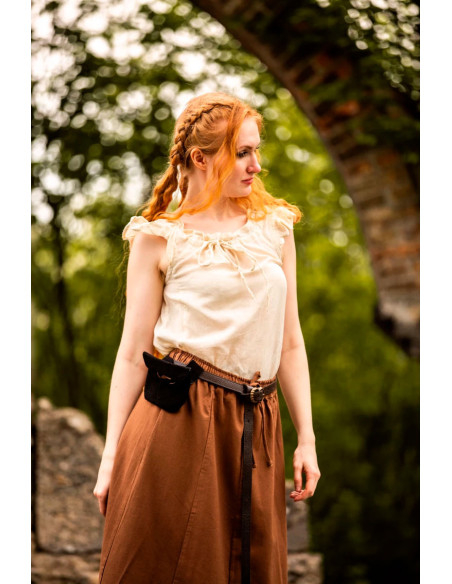 Borsa medievale con fibbia serpente...