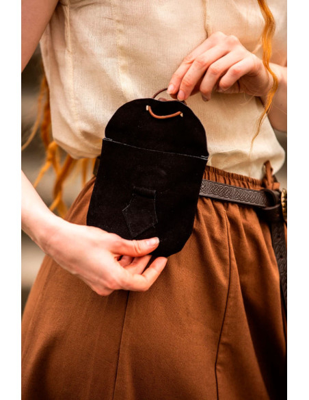 Borsa medievale con fibbia serpente...