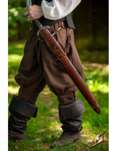 Fodero per spada per cinture marroni...