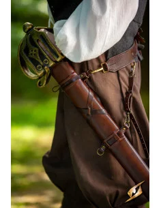 Fodero per spada per cinture marroni (94 cm.) 2