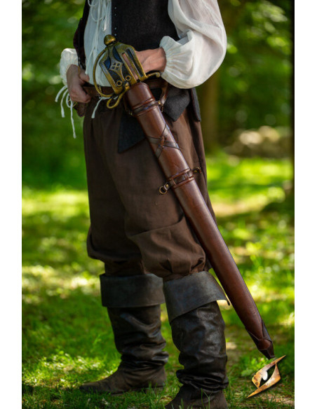 Fodero per spada per cinture marroni...