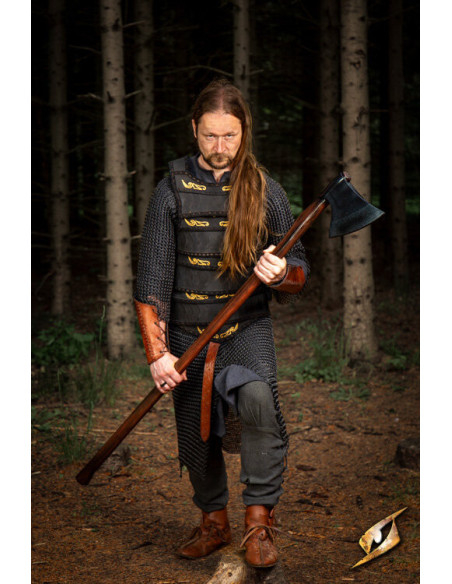 Armatura celtica lamellare in pelle...