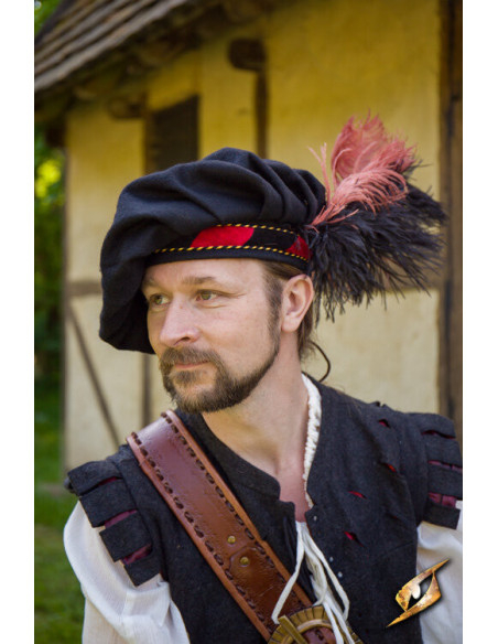 Parlota da menestrello medievale in...