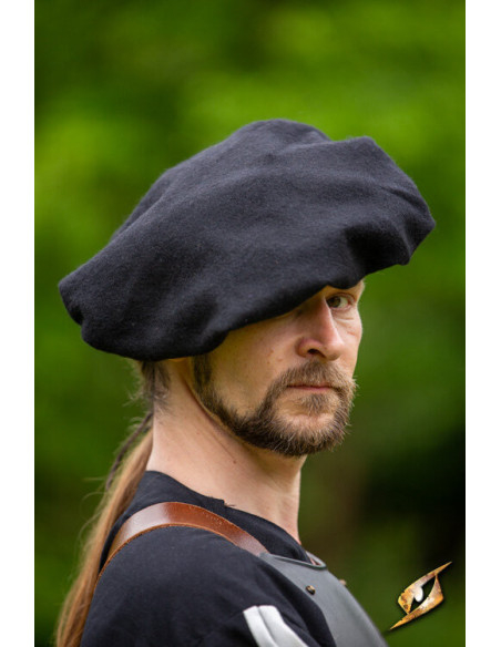 Parlota da menestrello medievale in...