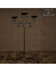 Candelabro medievale forgiato a mano 2