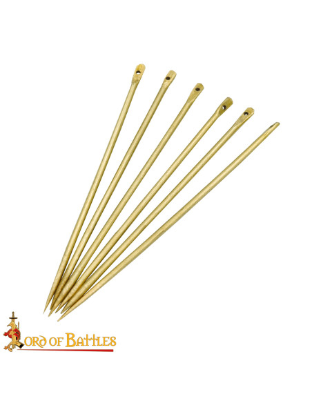 Confezione da 5 aghi medievali in...