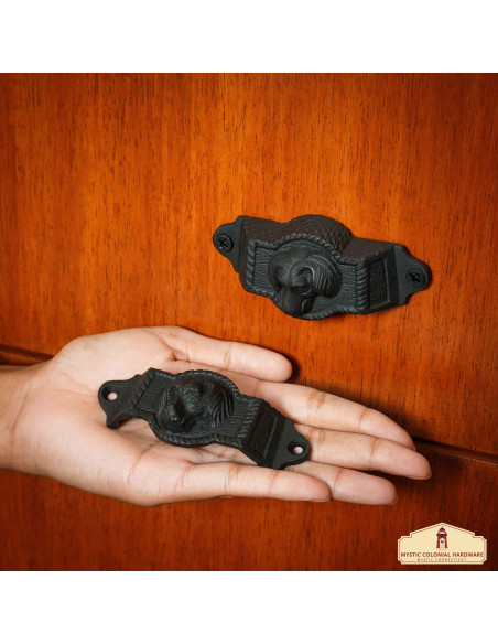 Confezione da 4 manici medievali in...