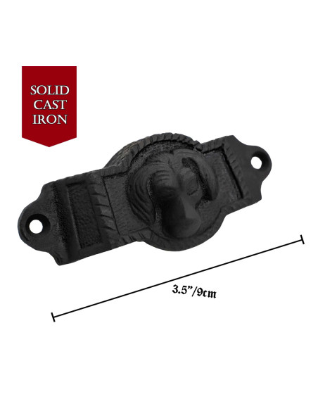 Confezione da 4 manici medievali in...