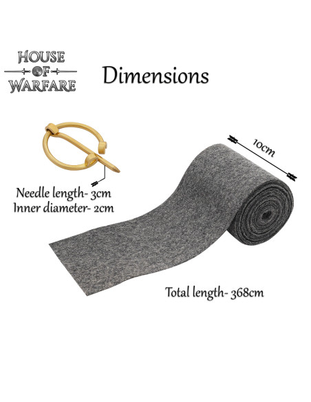 Winingas roscadas vichinghe in lana...