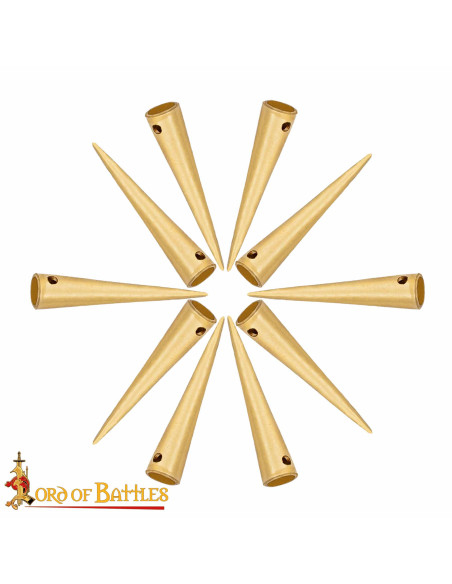 Confezione da 10 puntali medievali in...