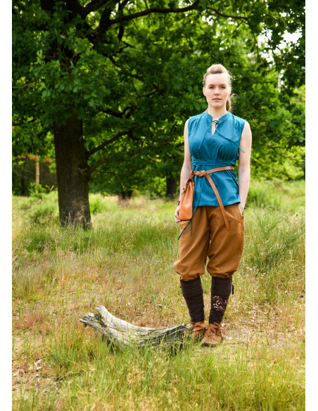 Blusa medieval modello Levke in...