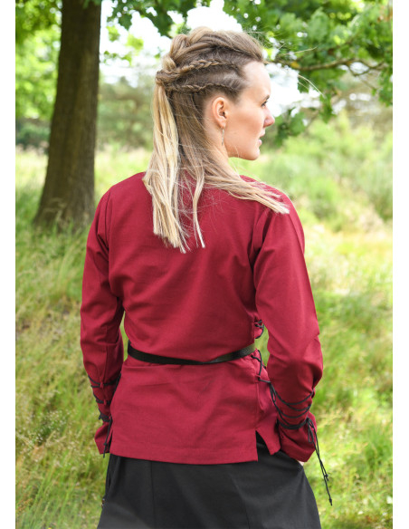 Blusa medieval modello Aila in...