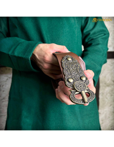 Cintura medievale guerriero vichingo...