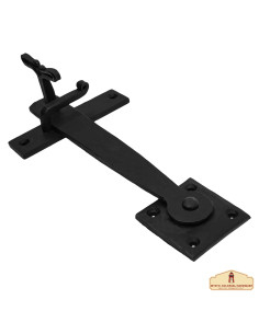 Chiusura per porta medievale in ferro battuto (22 cm.)