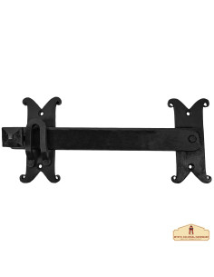 Chiusura per porta medievale in ferro battuto (27,3 cm.)