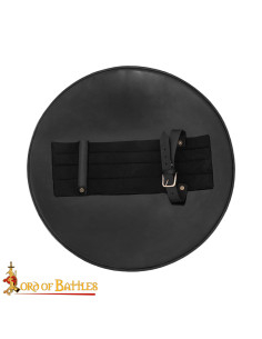 Scudo medievale rinascimentale in acciaio dolce (57,5 cm.) 2