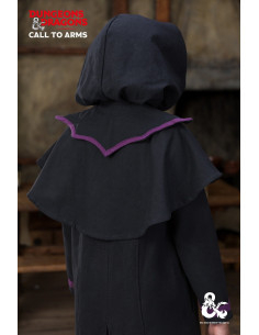 Gugel Warlock Dungeons and Dragons, nero-viola 2
