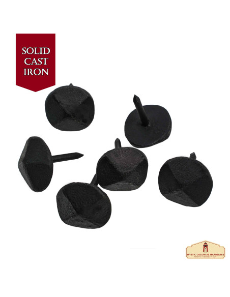 Set di 6 chiodi in ferro battuto...