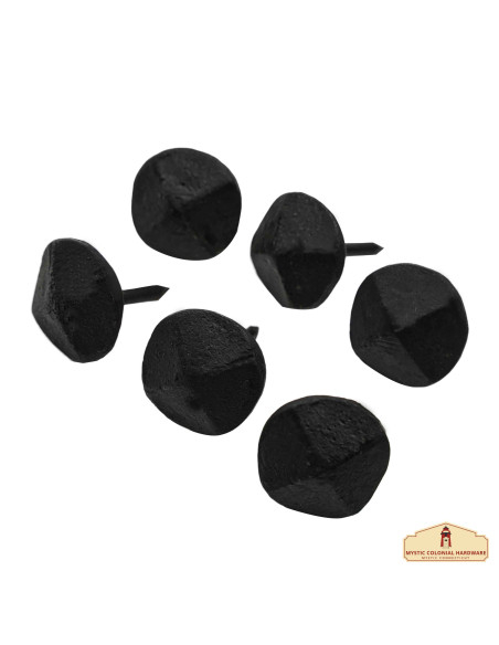 Set di 6 chiodi in ferro battuto...