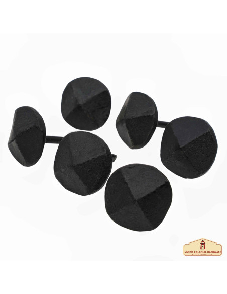 Set di 6 chiodi in ferro battuto...