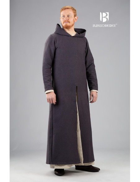 Tunica con cappuccio Renaud, grigia