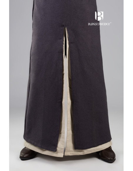 Tunica con cappuccio Renaud, grigia