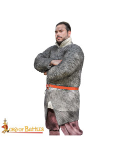 Anelli di cotta di maglia in acciaio dolce modello...