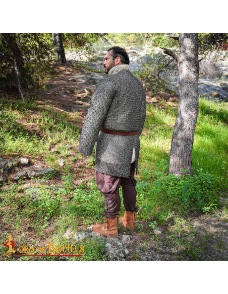 Anelli di cotta di maglia in acciaio...