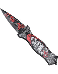 Coltello tascabile Stiletto Nightmare I con punta...