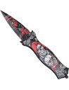 Coltello tascabile Stiletto Nightmare I con punta rompivetro (9 cm.)