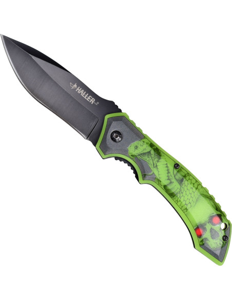 Coltello da campo con design serpente...