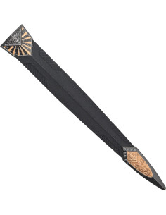 Pugnale decorativo templare con fodero (37 cm.) 2