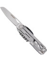 Coltello multiuso in acciaio inox con fodero (11 cm.)