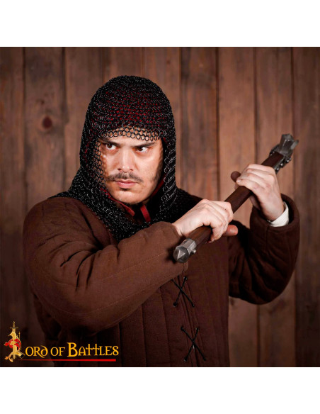 Anelli rotondi in cotta di maglia del...