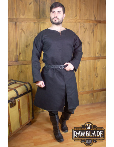 Tunica medievale Dakan in nero