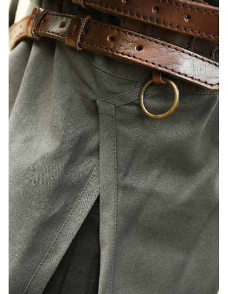 Tunica vichinga Viborg in verde oliva